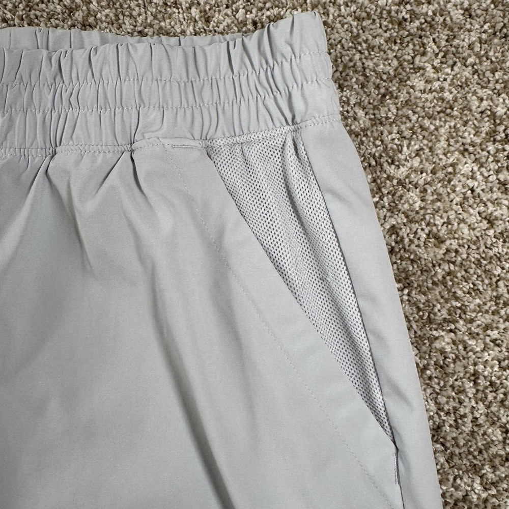 Under Armour Mens Size M‎ Squad Warm Up Zip Ankle Feather Grey Pant - Picture 6 of 16